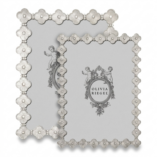 Silver Clover Frame
