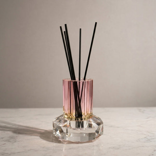 Solar Prism Crystal Reed Diffuser Onyx & Amethyst