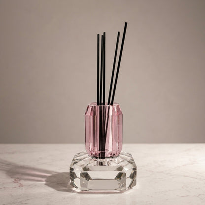 Solar Prism Crystal Reed Diffuser Onyx & Rose