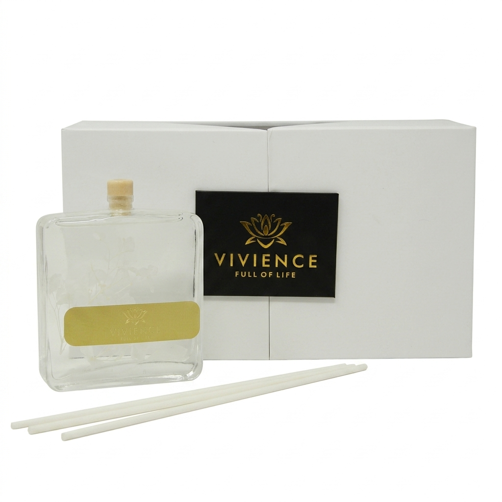 Square Frame White Reed Diffuser