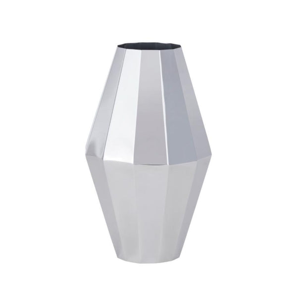 Conical Steel Flower Vase
