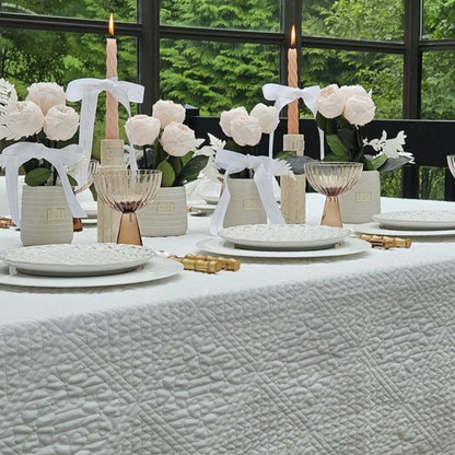 Willow Quilted Tablecloth