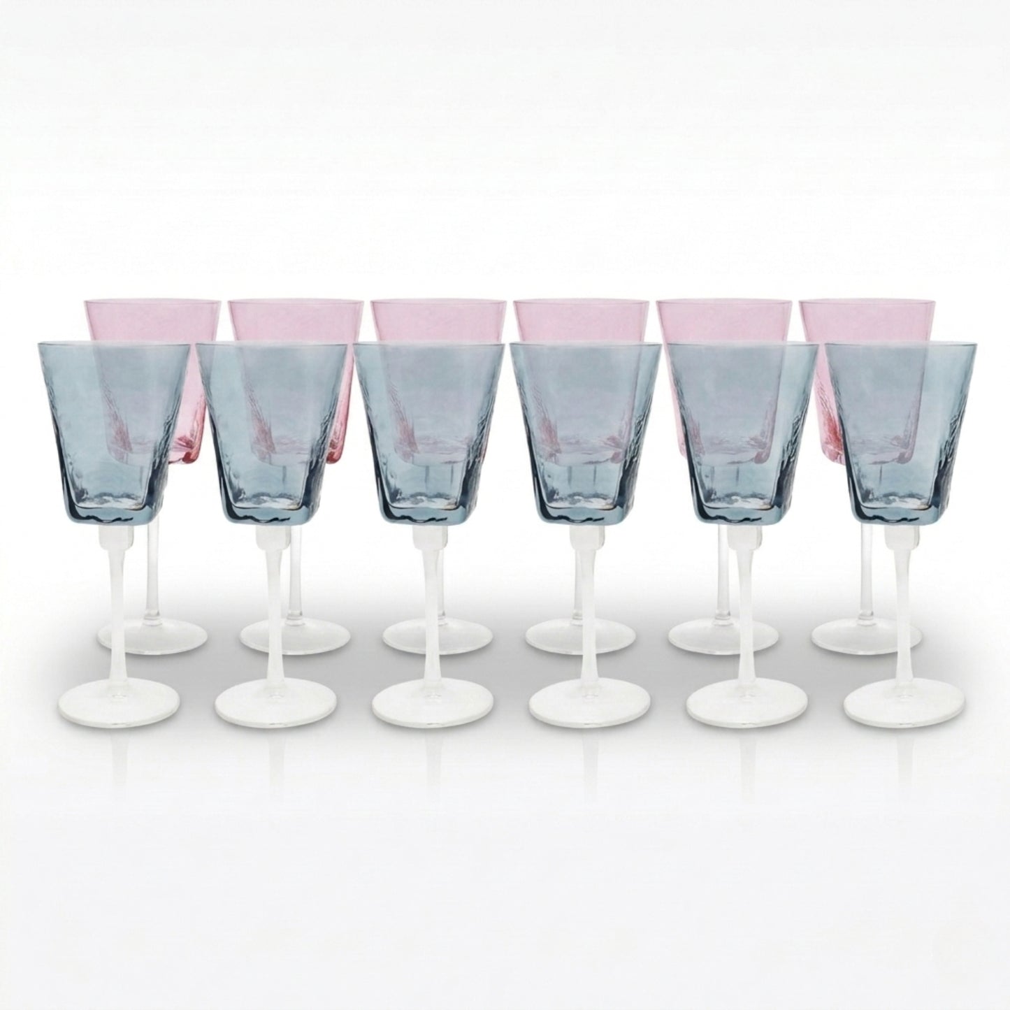 Hammered Water Glasses - Set of 6
