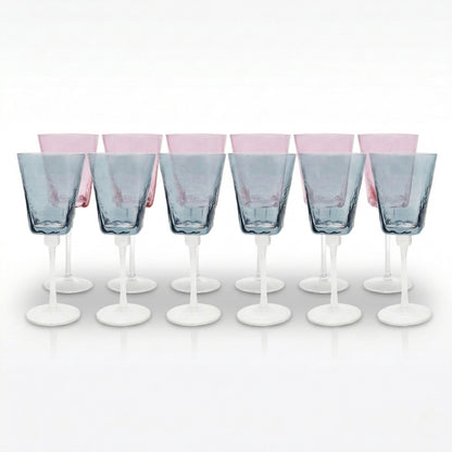 Hammered Water Glasses - Set of 6