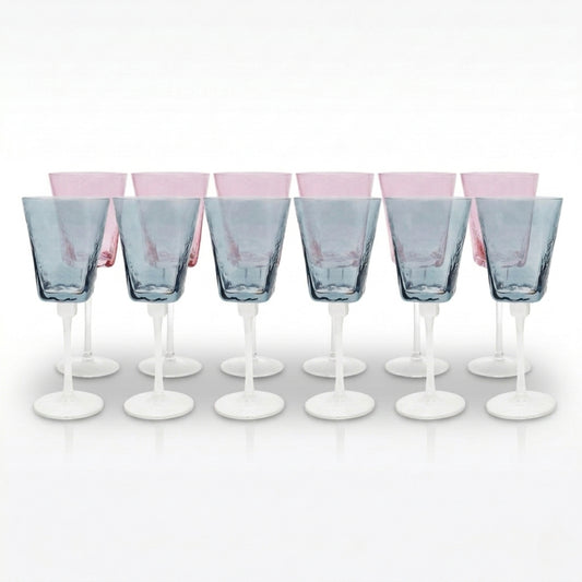 Hammered Water Glasses - Set of 6