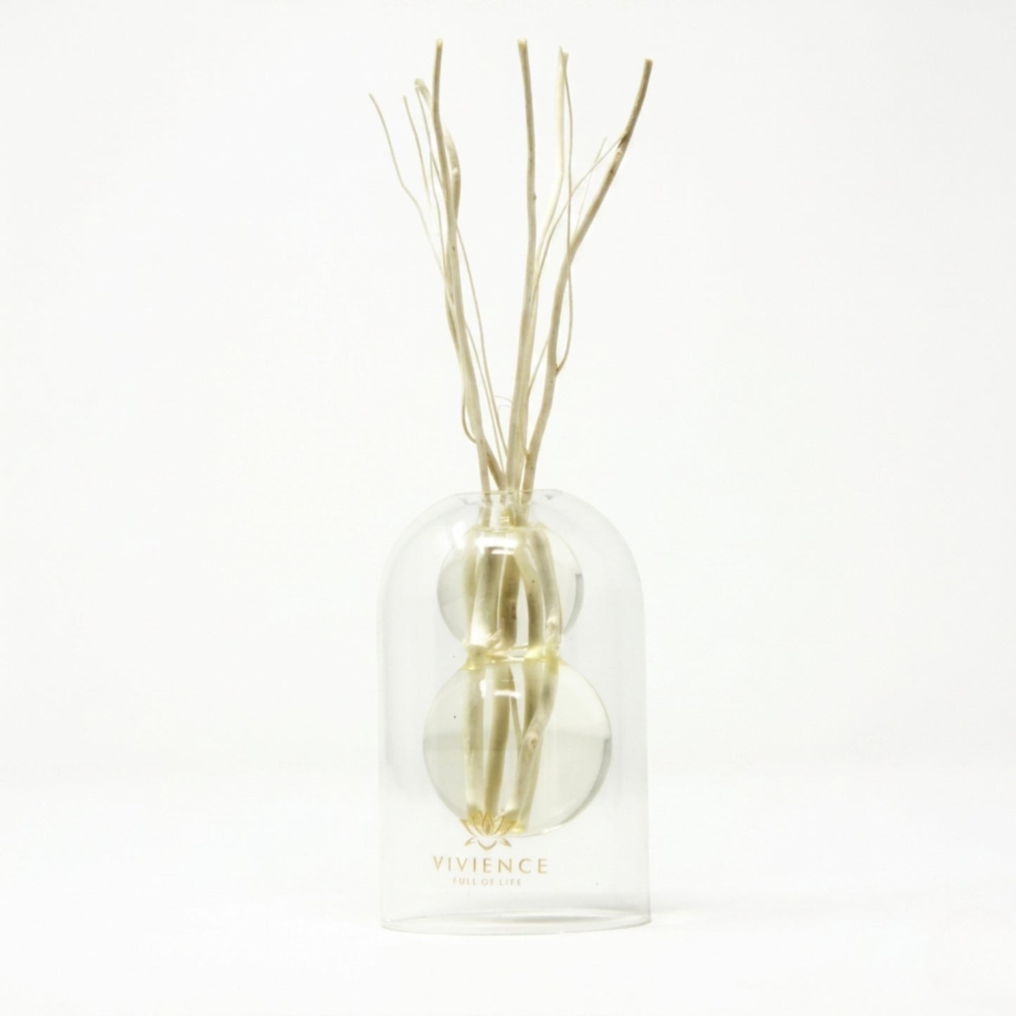 Clear Bubble White Reed Diffuser