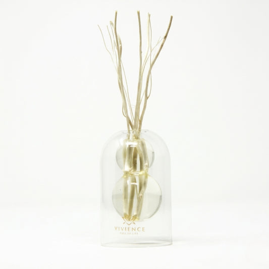 Clear Bubble White Reed Diffuser