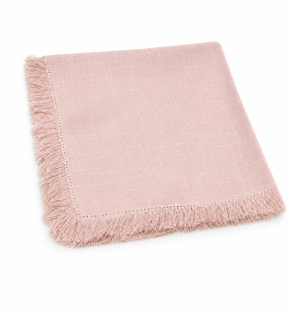 Large Fringe Napkin Set of 4 20”x20”
