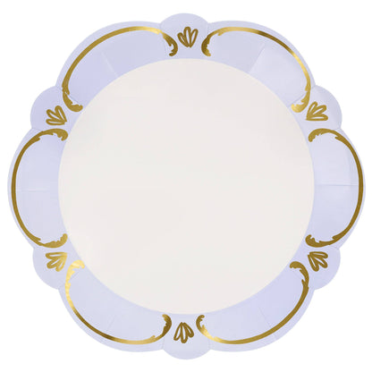 Rococo Pastel Dinner Plates 8pk
