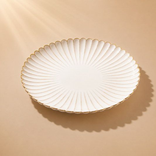 Atlantic Charger Plate White