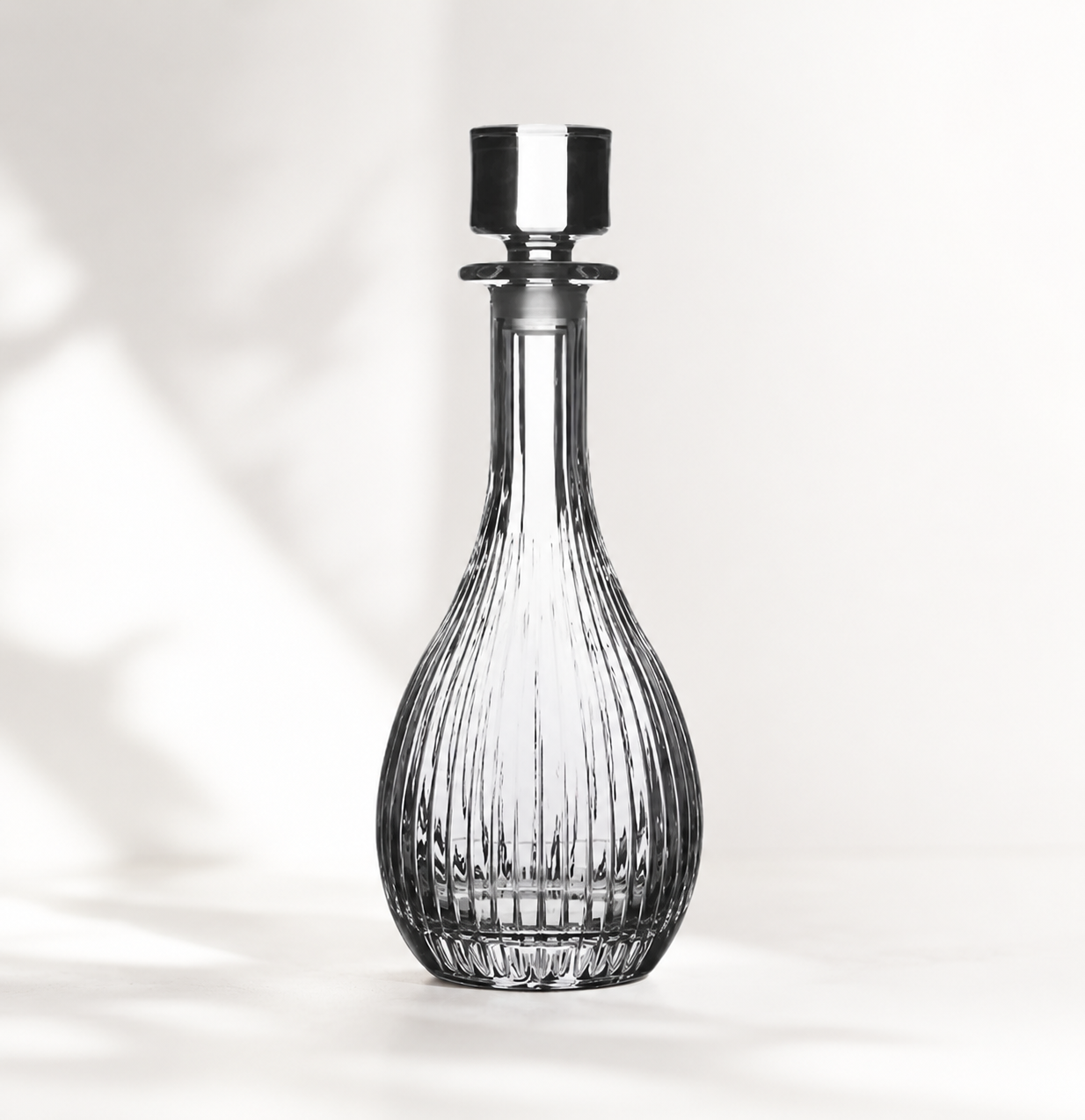 Timeless Crystal Round Decanter 30oz