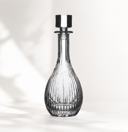Timeless Crystal Round Decanter 30oz