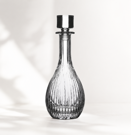 Timeless Crystal Round Decanter 30oz