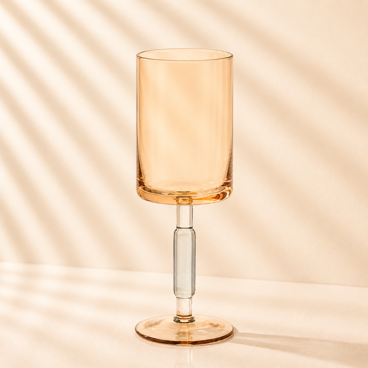 Amber Wine Glass Set of 6