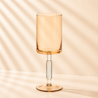 Amber Wine Glass Set of 6