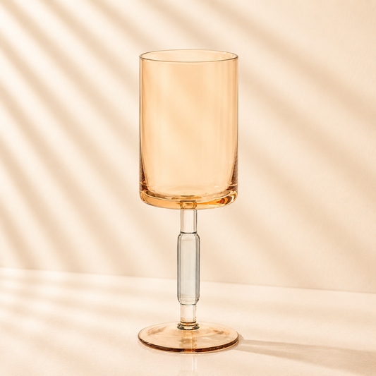 Amber Wine Glass Set of 6
