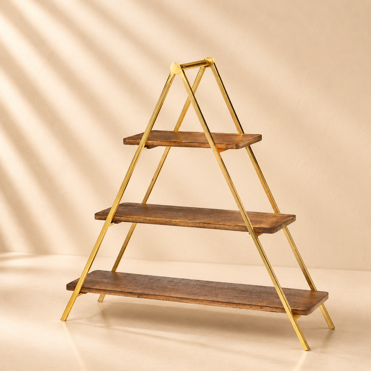 Ridgewood 3 Tier Gold Stand