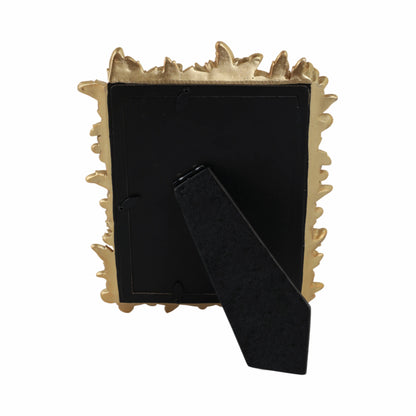 Photo Frame - Gold Polyresin Butterfly in Bloom  5x7 in.