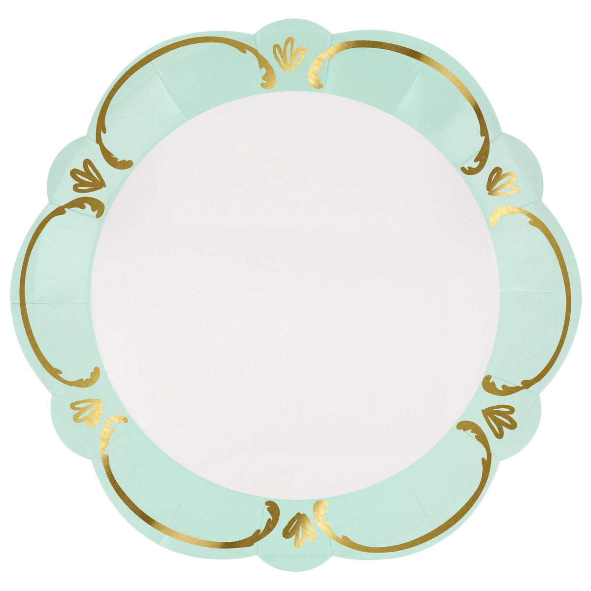Rococo Pastel Dinner Plates 8pk