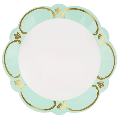 Rococo Pastel Dinner Plates 8pk