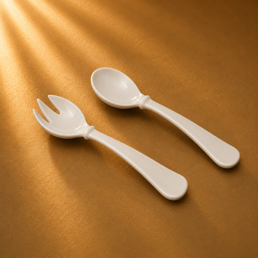 Beatriz Ball Havana Melamine Servers - White