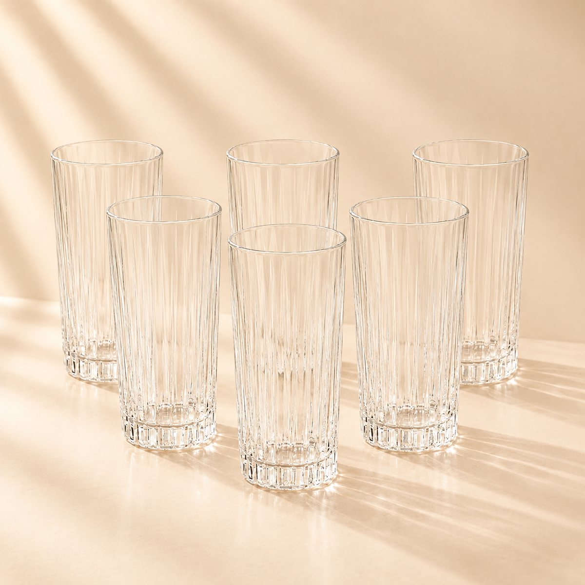 Timeless Crystal Highball Glass 15oz Set of 6