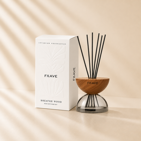 Breath Wood Transparent Glass Diffuser Jz Rose