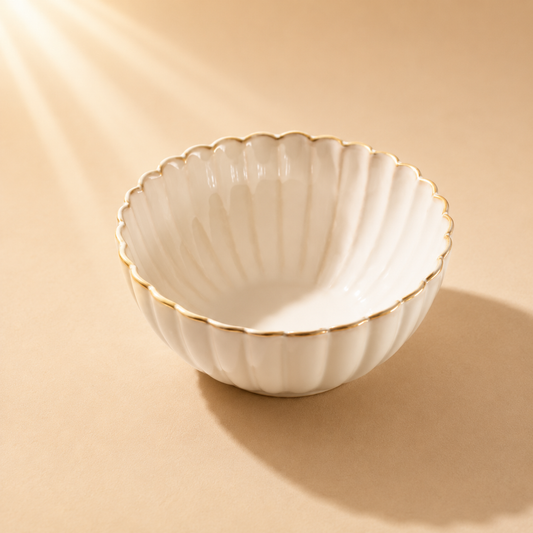 Atlantic Dinner Bowl Cream
