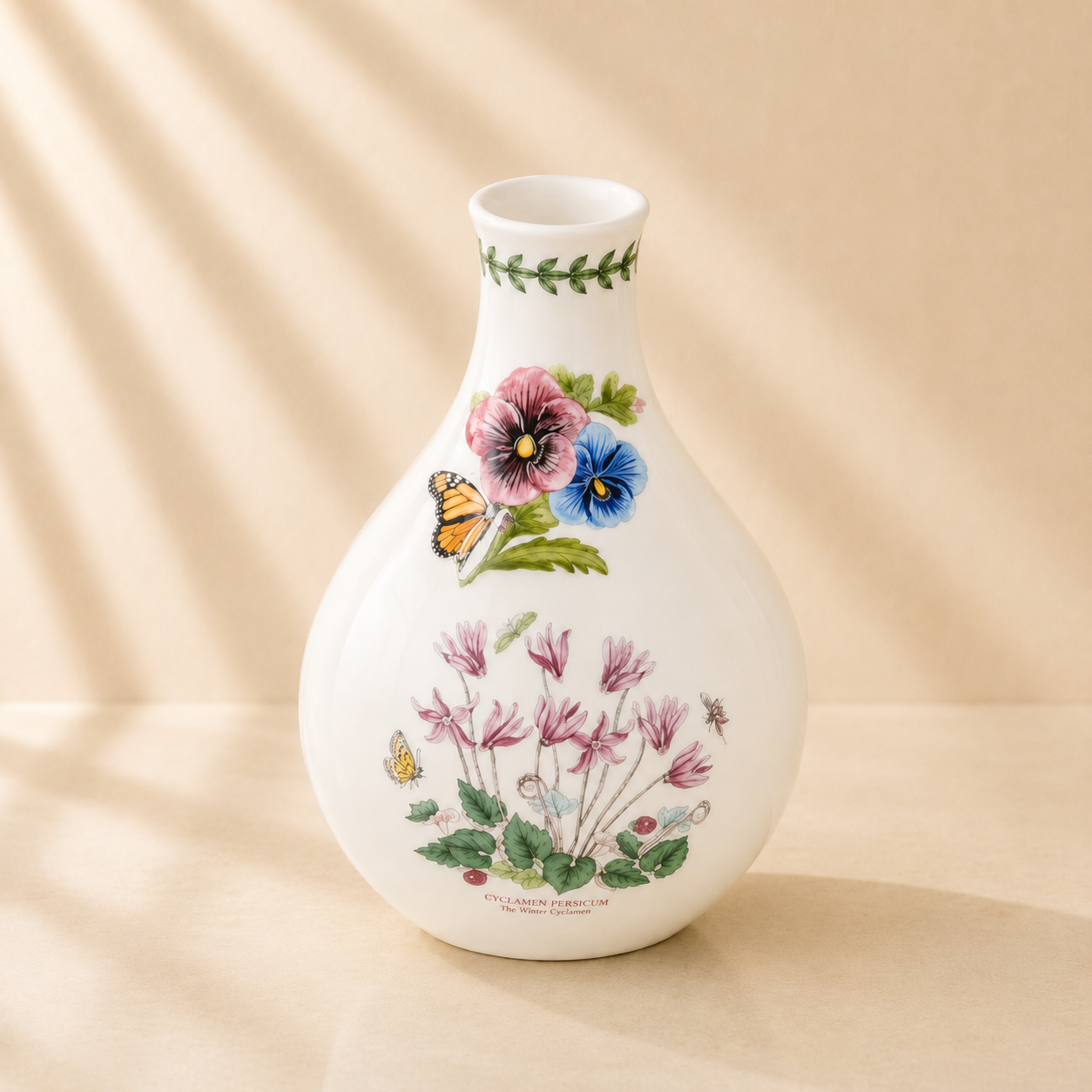 Cyclamen Small Vase 8”