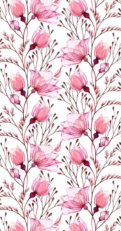 Transparent Rose - Printed Guest Towel 16pk