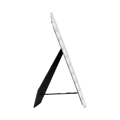 Photo Frame - White Resin Rectangle Scalloped Edge, 8x10 in.
