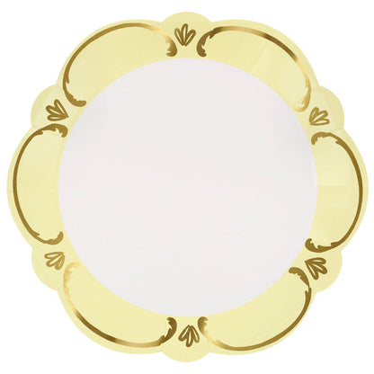Rococo Pastel Dinner Plates 8pk