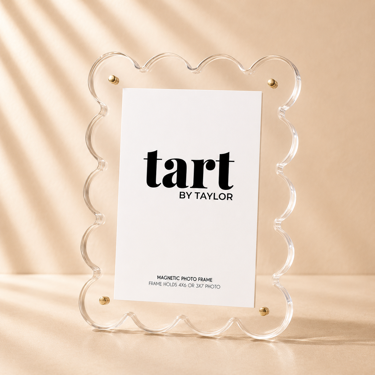 Clear Acrylic Picture Frame 4x6 or 5x7