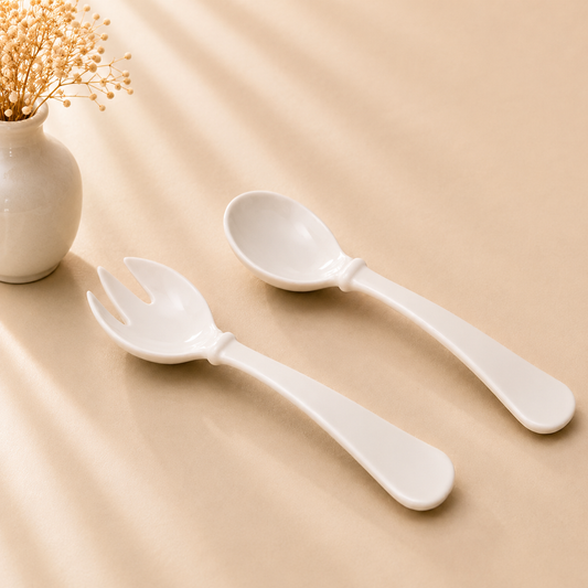 Beatriz Ball Havana Melamine Servers - White