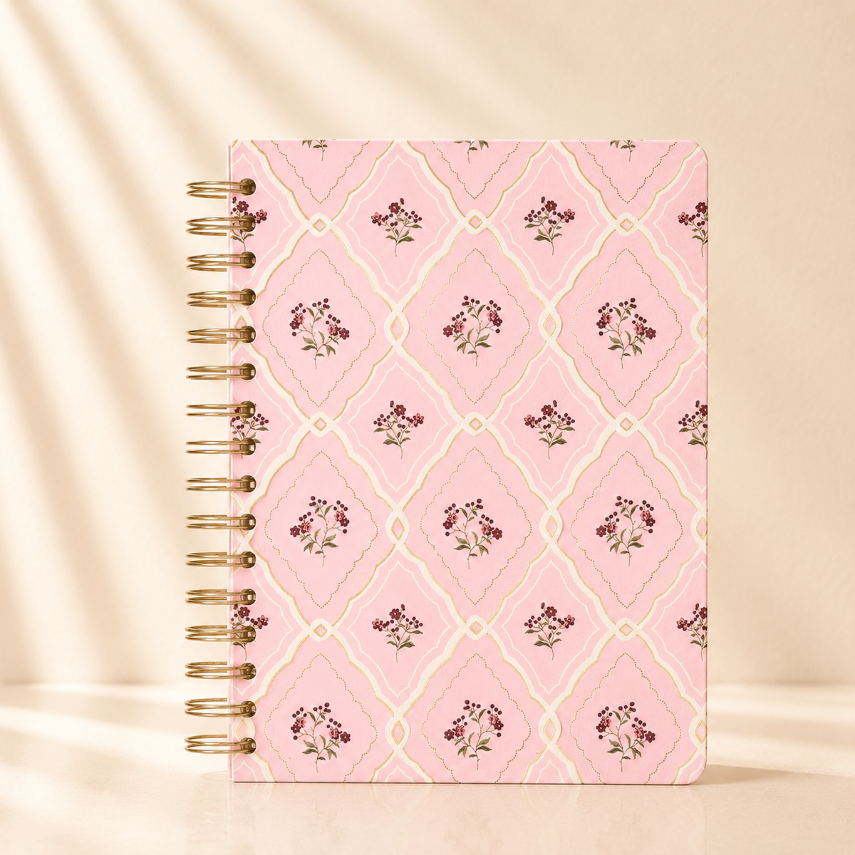 Heritage Blooms Spiral Journal 6”x8”