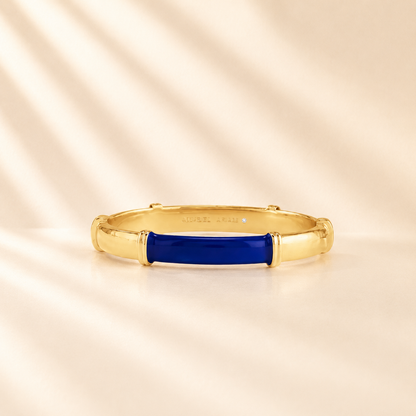 Forza Hinged Bangle Lapis