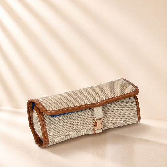 Tropea Ivory Ashley Jewelry Roll