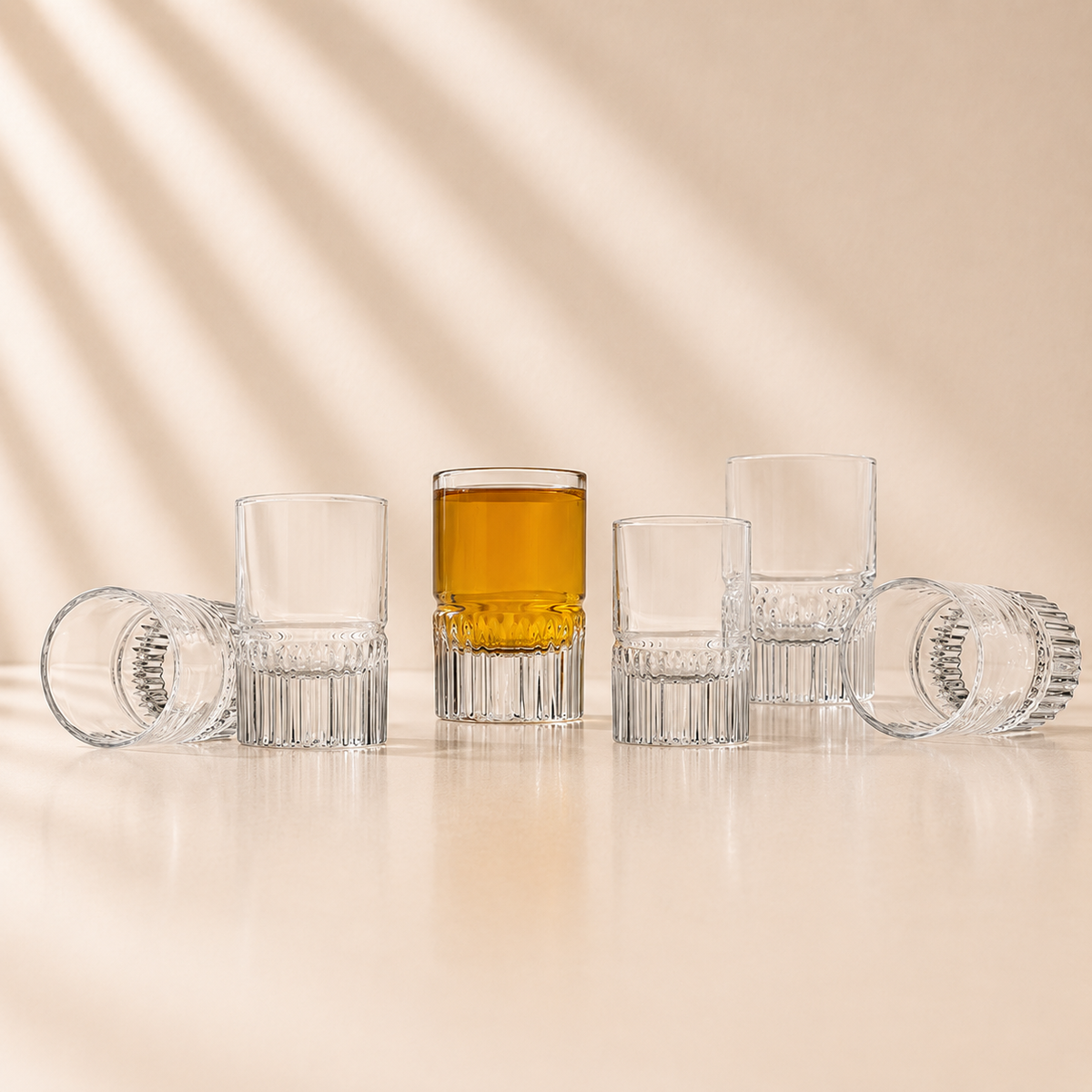 Latitude Clear Shot Glasses Set of 6