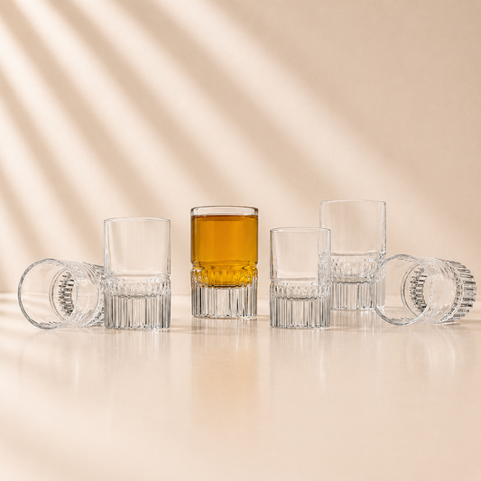 Latitude Clear Shot Glasses Set of 6