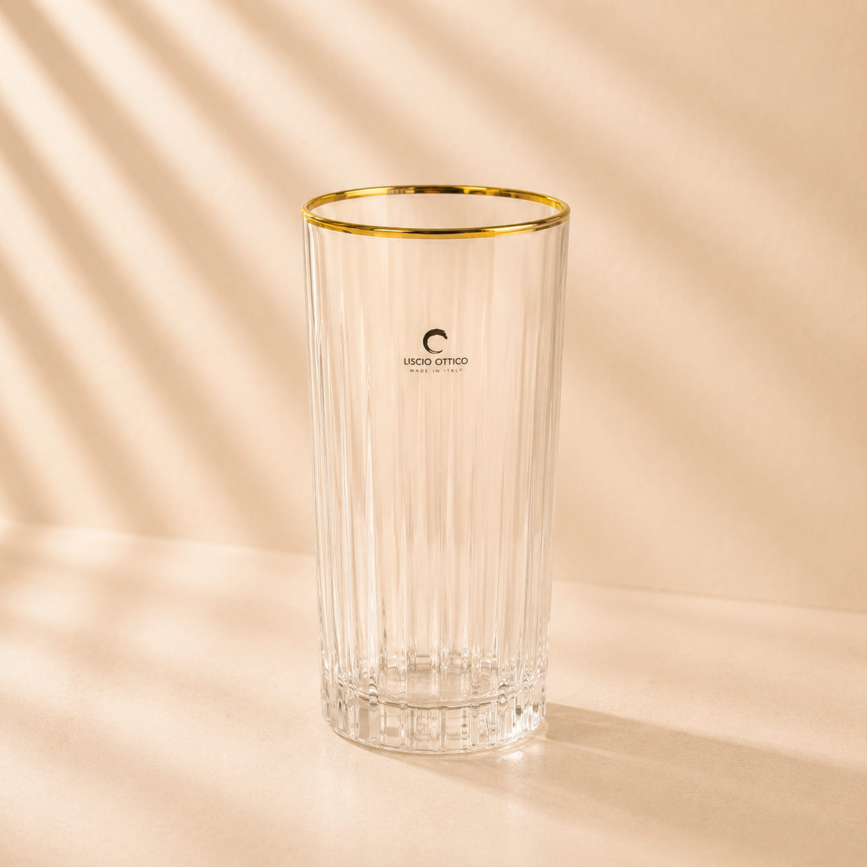 Linear Gold Rim HighBall-6 Set