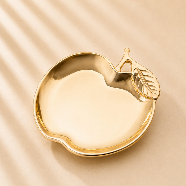 Gold Apple Platter