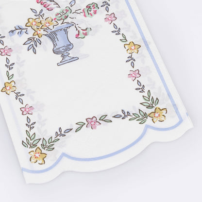 Chintz Border Guest Towels 16pk