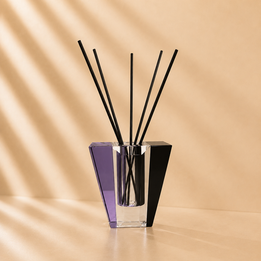 Purple Prism Color Crystal Diffuser
