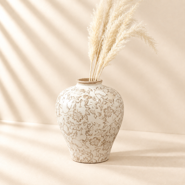 9” Heirloom Plum Vase