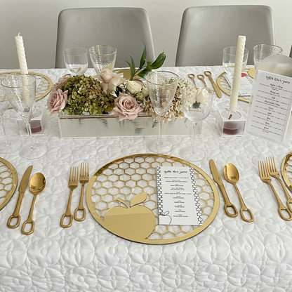 Paloma Quilted Tablecloth