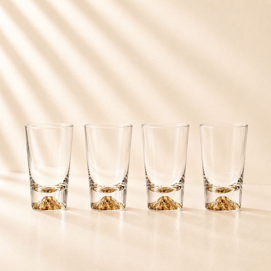 Sierra Gold Novo Set of 4 Highball Glasses