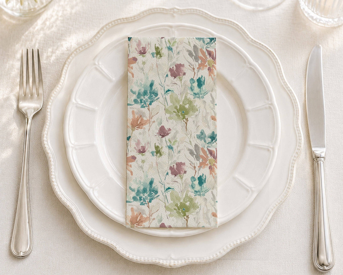 Floral Haze - Printed Guest Towel