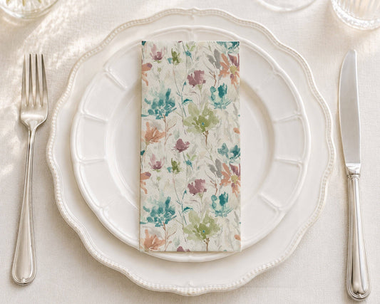 Floral Haze - Printed Guest Towel