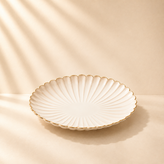 Atlantic Charger Plate White
