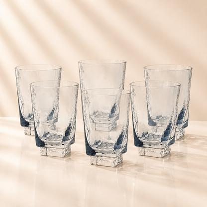 Hammered Blue Tumbler SQ - 6